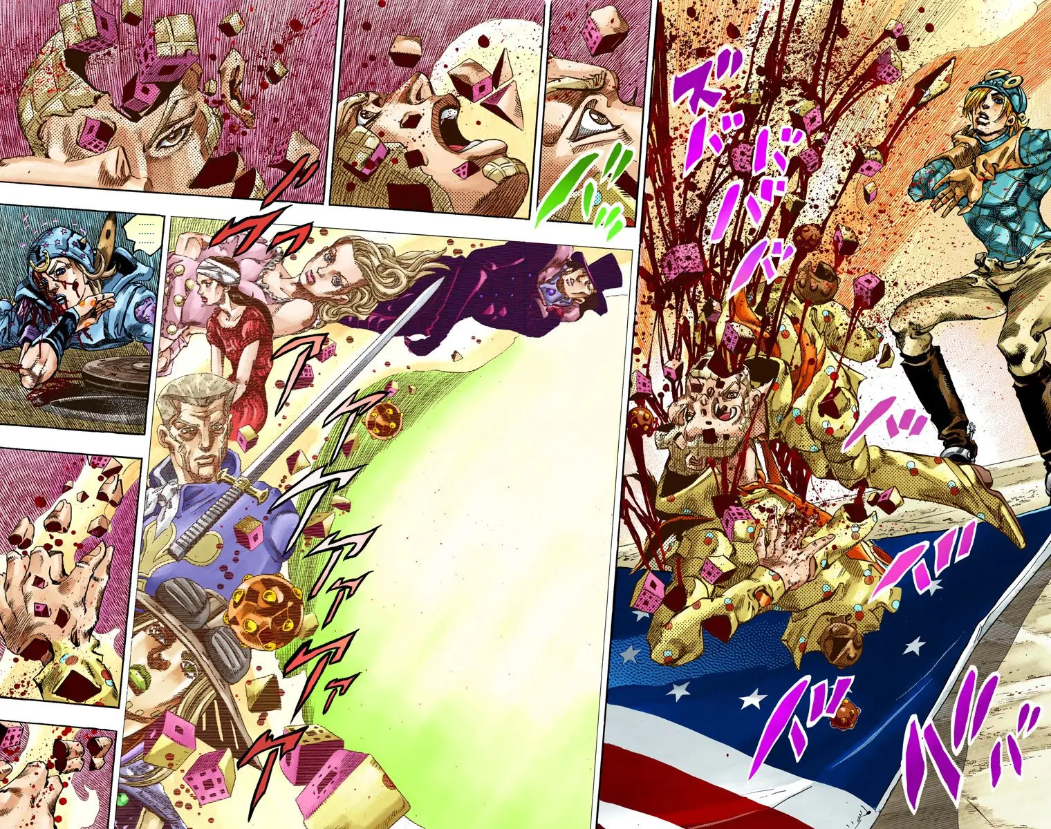 JoJo's Bizarre Adventure Steel Ball Run Colored Manga β Chapter 70 β Page 31