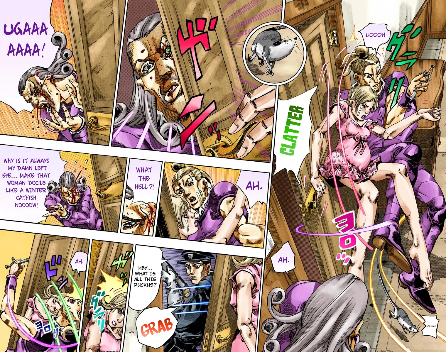 JoJo's Bizarre Adventure Steel Ball Run Colored Manga — Chapter 71 — Page 21