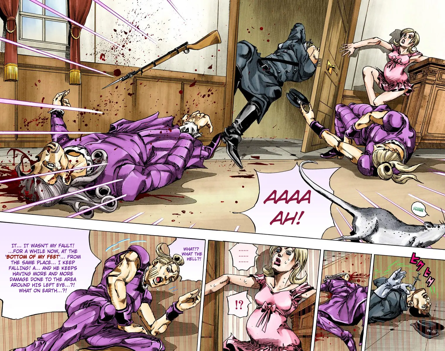 JoJo's Bizarre Adventure Steel Ball Run Colored Manga — Chapter 71 — Page 23