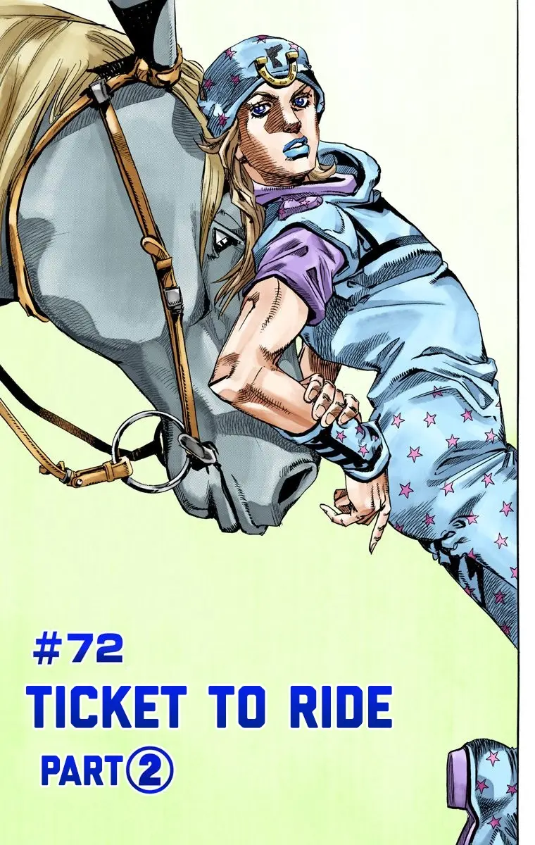 JoJo's Bizarre Adventure Steel Ball Run Colored Manga — Chapter 72 — Page 2