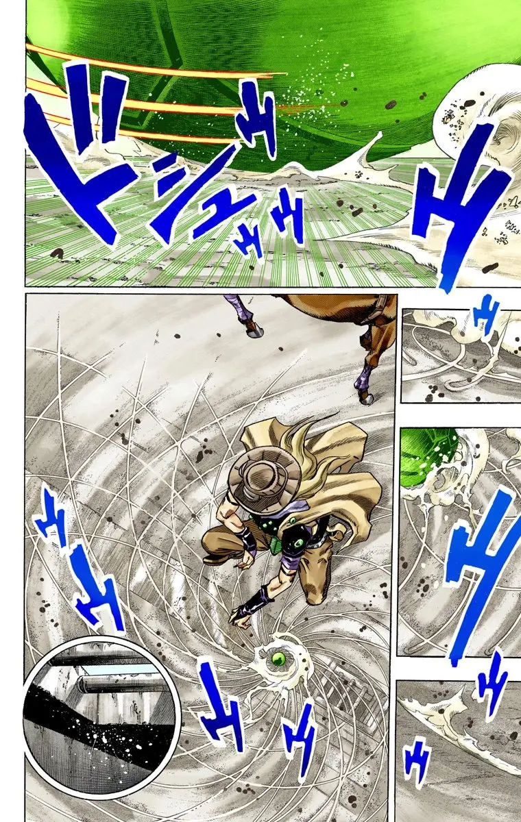 JoJo's Bizarre Adventure Steel Ball Run Colored Manga — Chapter 72 — Page 4