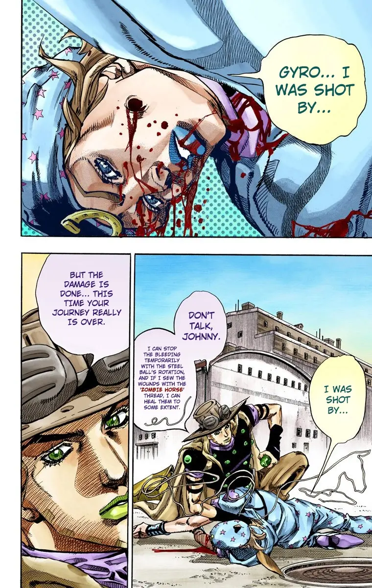 JoJo's Bizarre Adventure Steel Ball Run Colored Manga — Chapter 72 — Page 6
