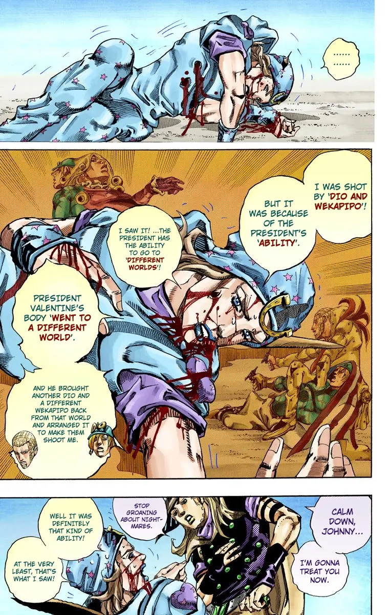 JoJo's Bizarre Adventure Steel Ball Run Colored Manga — Chapter 72 — Page 7