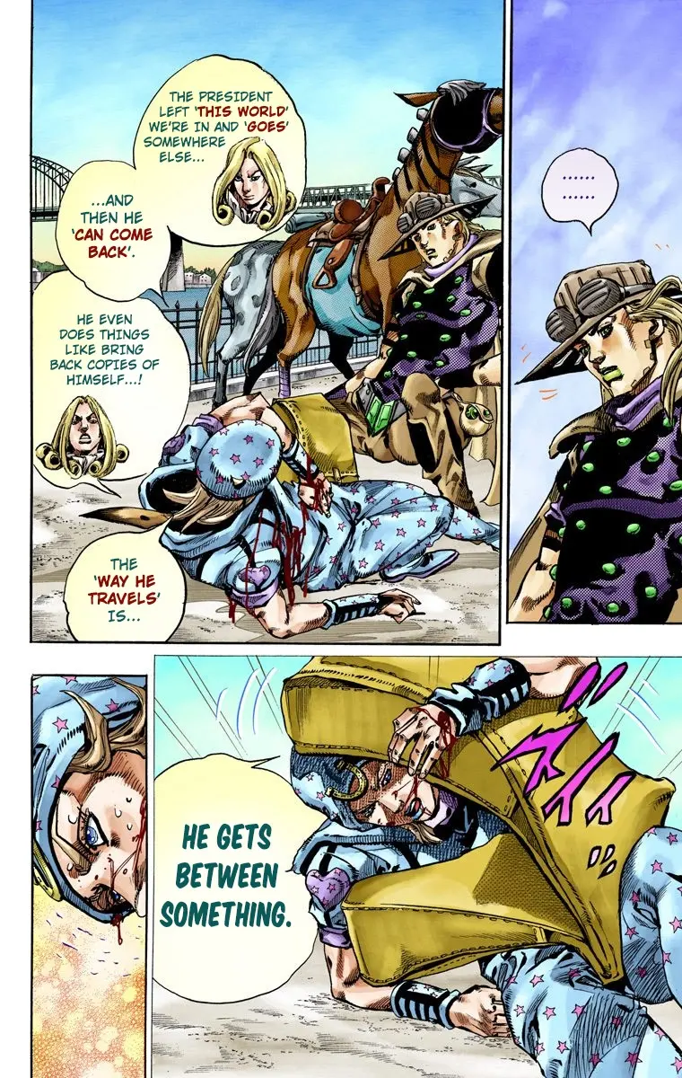 JoJo's Bizarre Adventure Steel Ball Run Colored Manga — Chapter 72 — Page 8