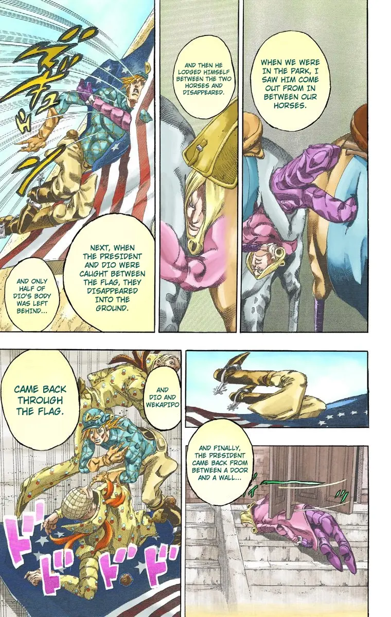 JoJo's Bizarre Adventure Steel Ball Run Colored Manga — Chapter 72 — Page 9