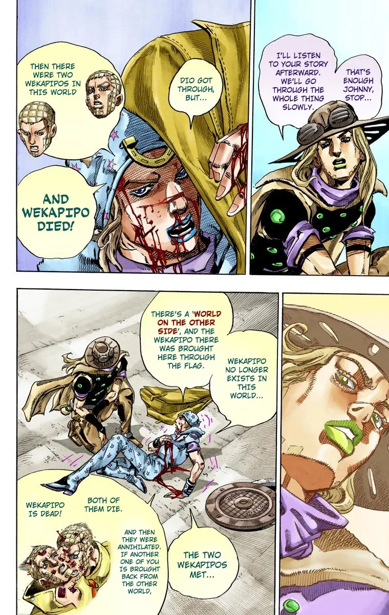 JoJo's Bizarre Adventure Steel Ball Run Colored Manga — Chapter 72 — Page 10