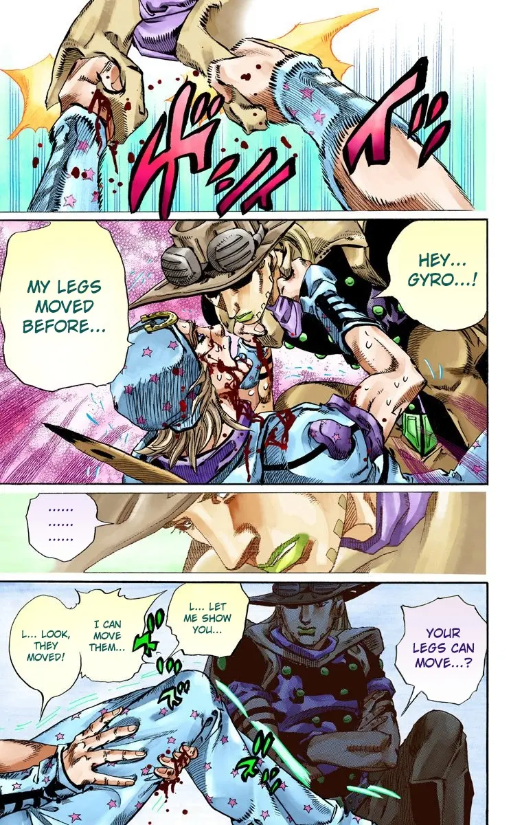 JoJo's Bizarre Adventure Steel Ball Run Colored Manga — Chapter 72 — Page 13