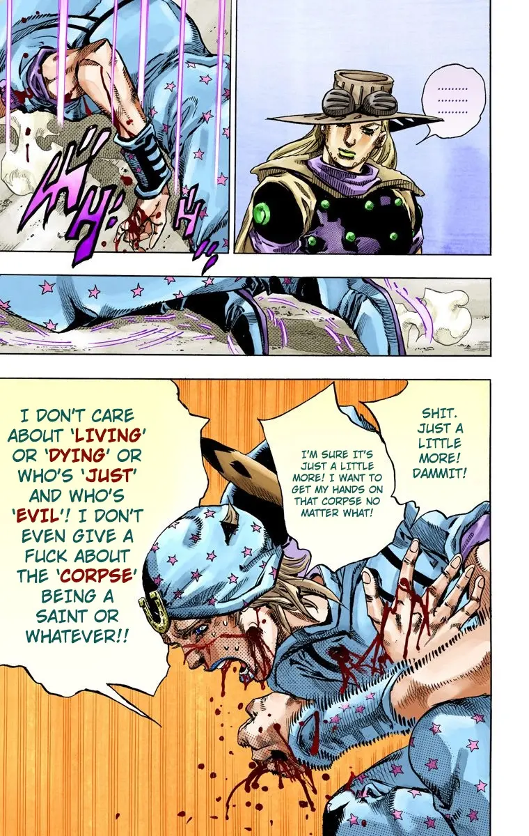 JoJo's Bizarre Adventure Steel Ball Run Colored Manga — Chapter 72 — Page 15