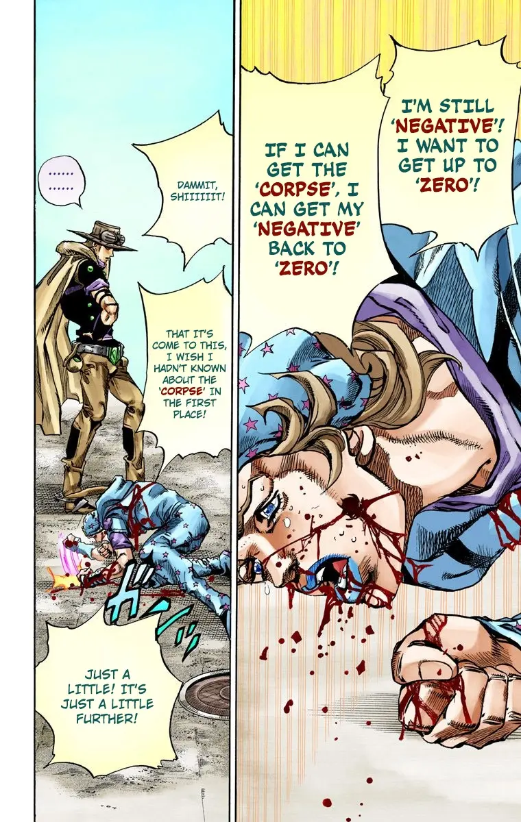 JoJo's Bizarre Adventure Steel Ball Run Colored Manga — Chapter 72 — Page 16