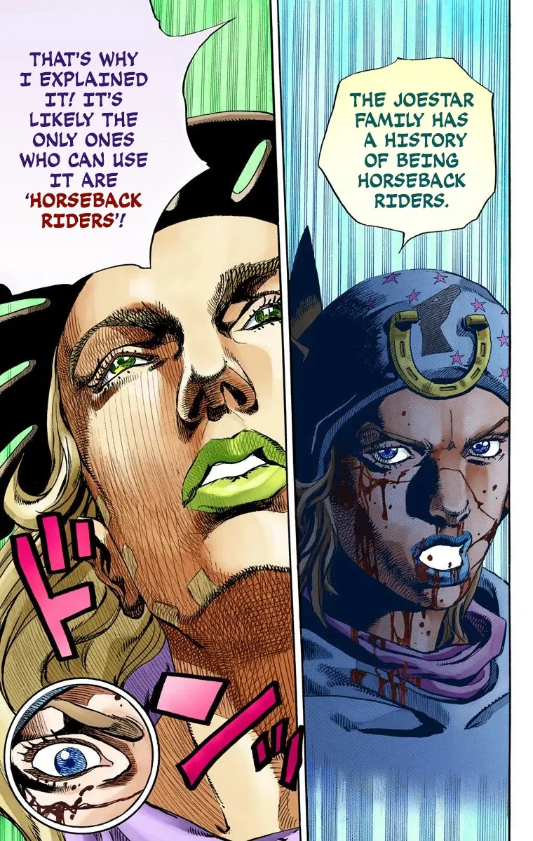 JoJo's Bizarre Adventure Steel Ball Run Colored Manga — Chapter 72 — Page 22
