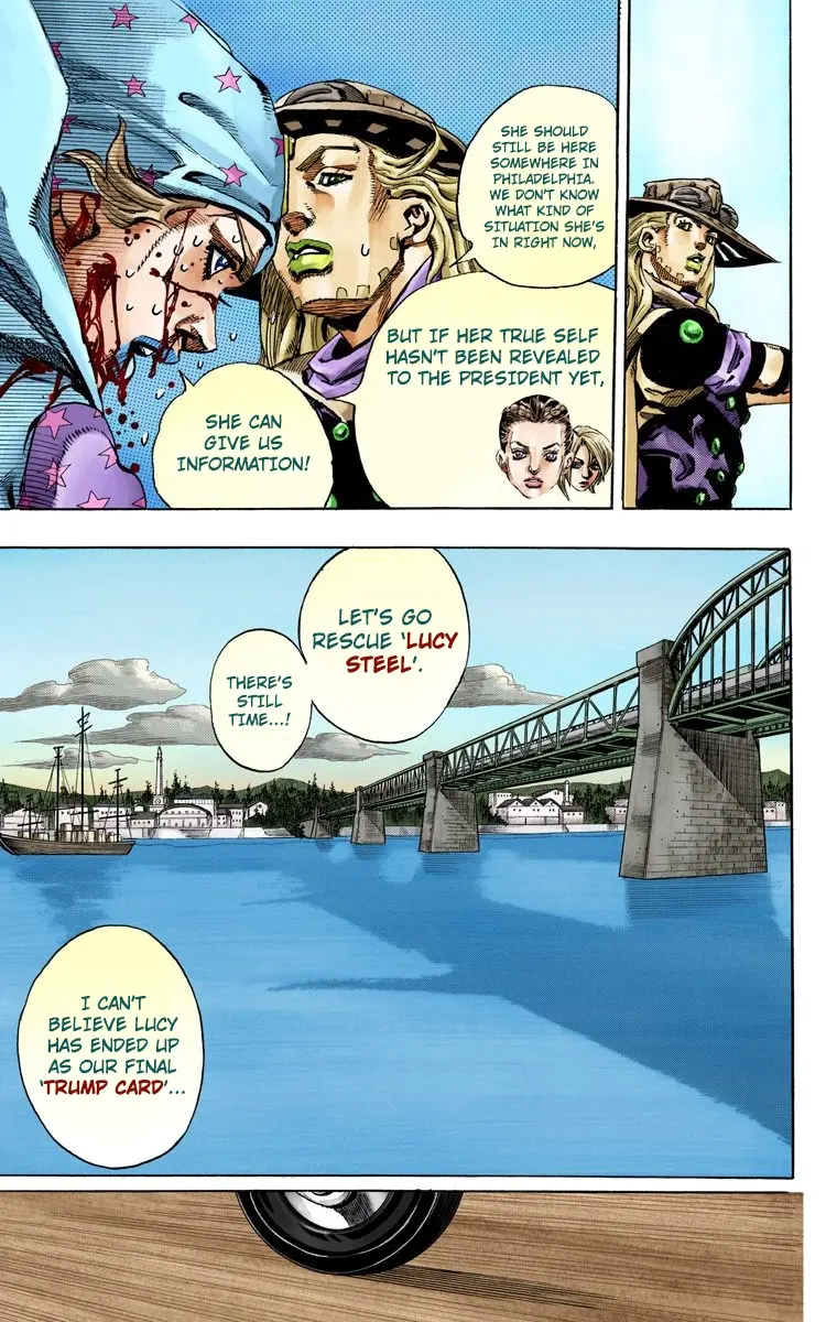 JoJo's Bizarre Adventure Steel Ball Run Colored Manga — Chapter 72 — Page 24