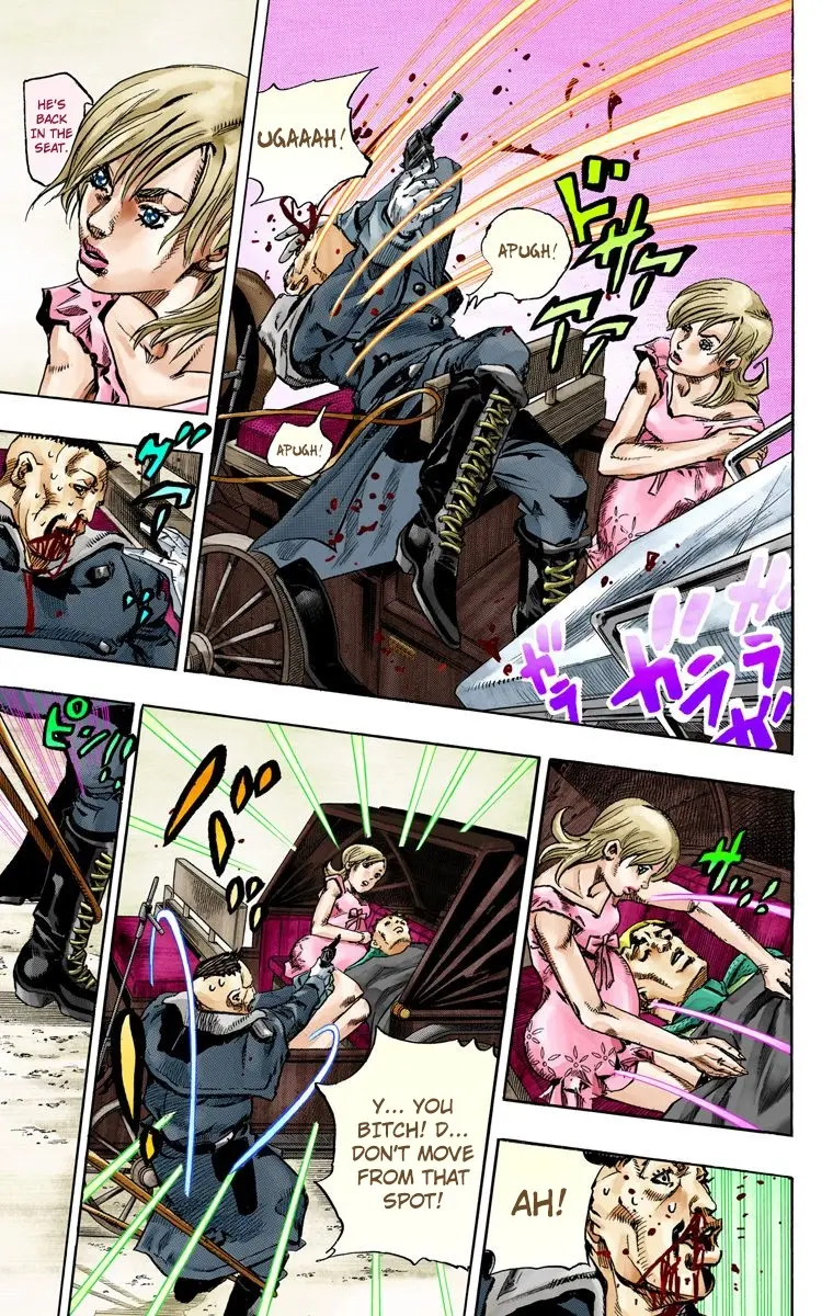 JoJo's Bizarre Adventure Steel Ball Run Colored Manga — Chapter 72 — Page 30