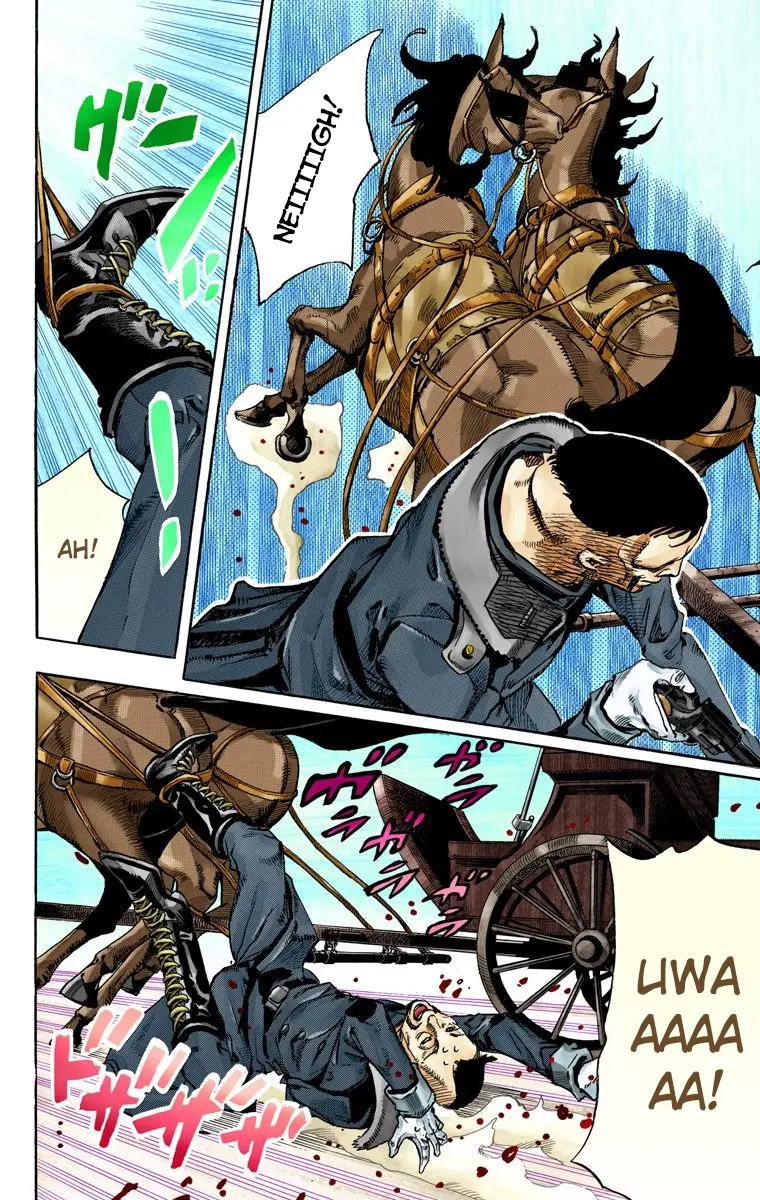 JoJo's Bizarre Adventure Steel Ball Run Colored Manga — Chapter 72 — Page 31