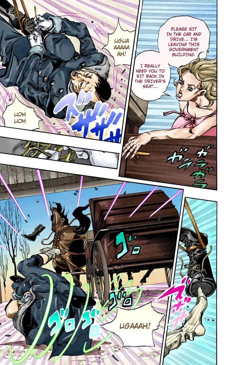 JoJo's Bizarre Adventure Steel Ball Run Colored Manga — Chapter 72 — Page 32