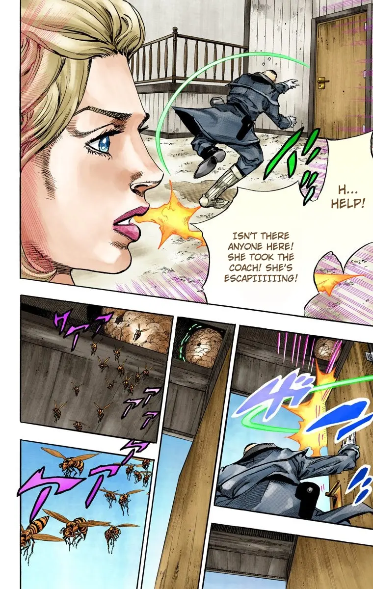 JoJo's Bizarre Adventure Steel Ball Run Colored Manga — Chapter 72 — Page 33