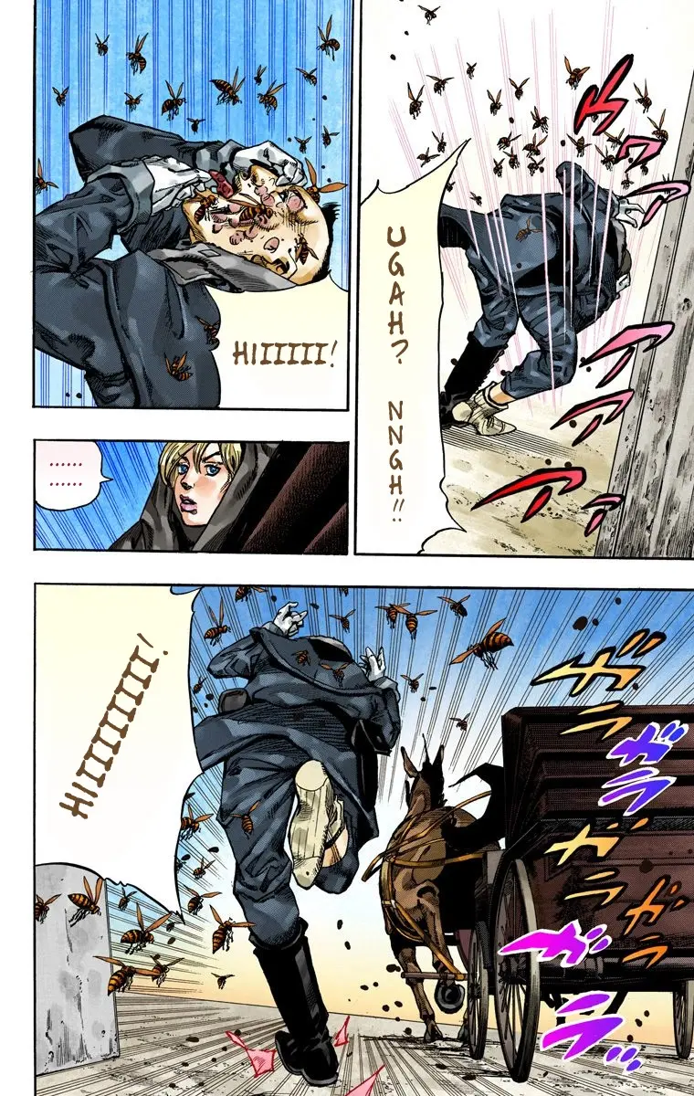 JoJo's Bizarre Adventure Steel Ball Run Colored Manga — Chapter 72 — Page 35