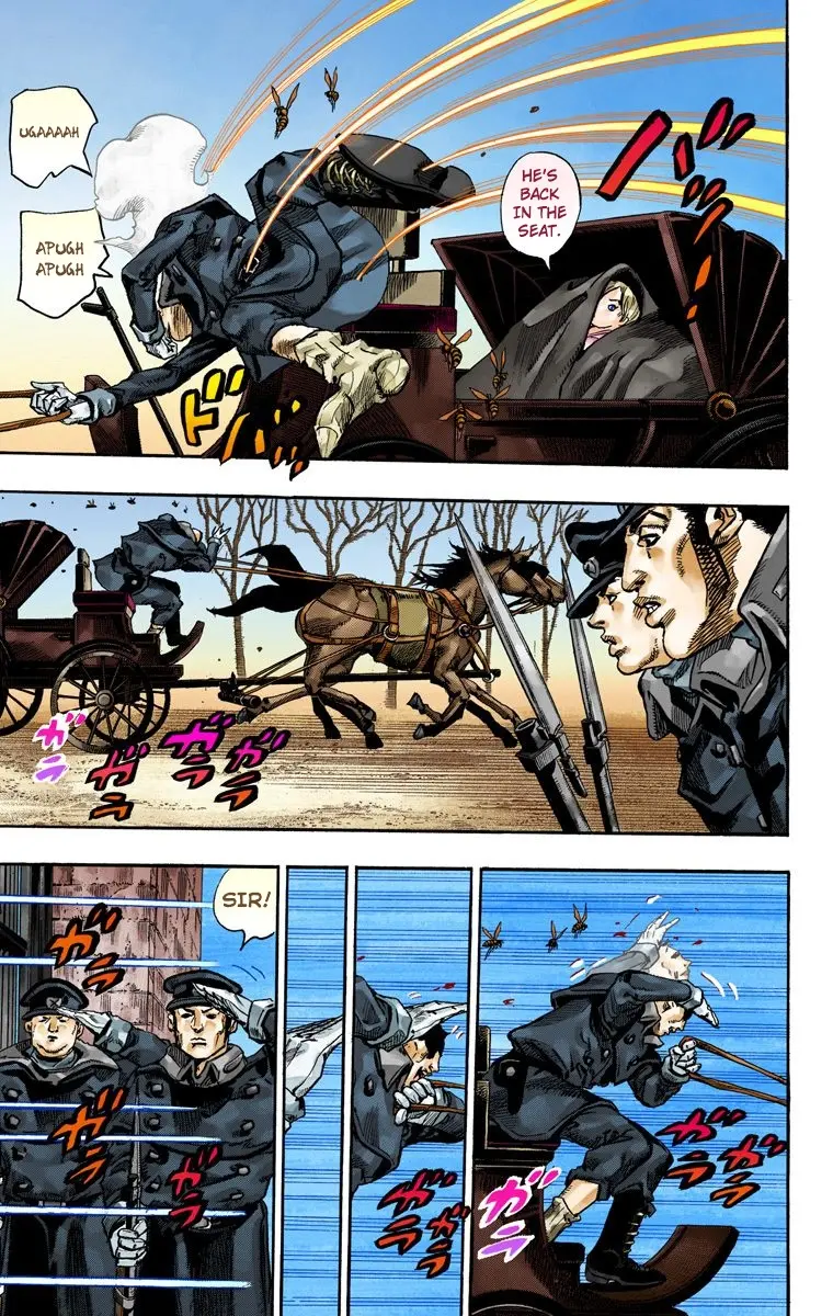 JoJo's Bizarre Adventure Steel Ball Run Colored Manga — Chapter 72 — Page 36