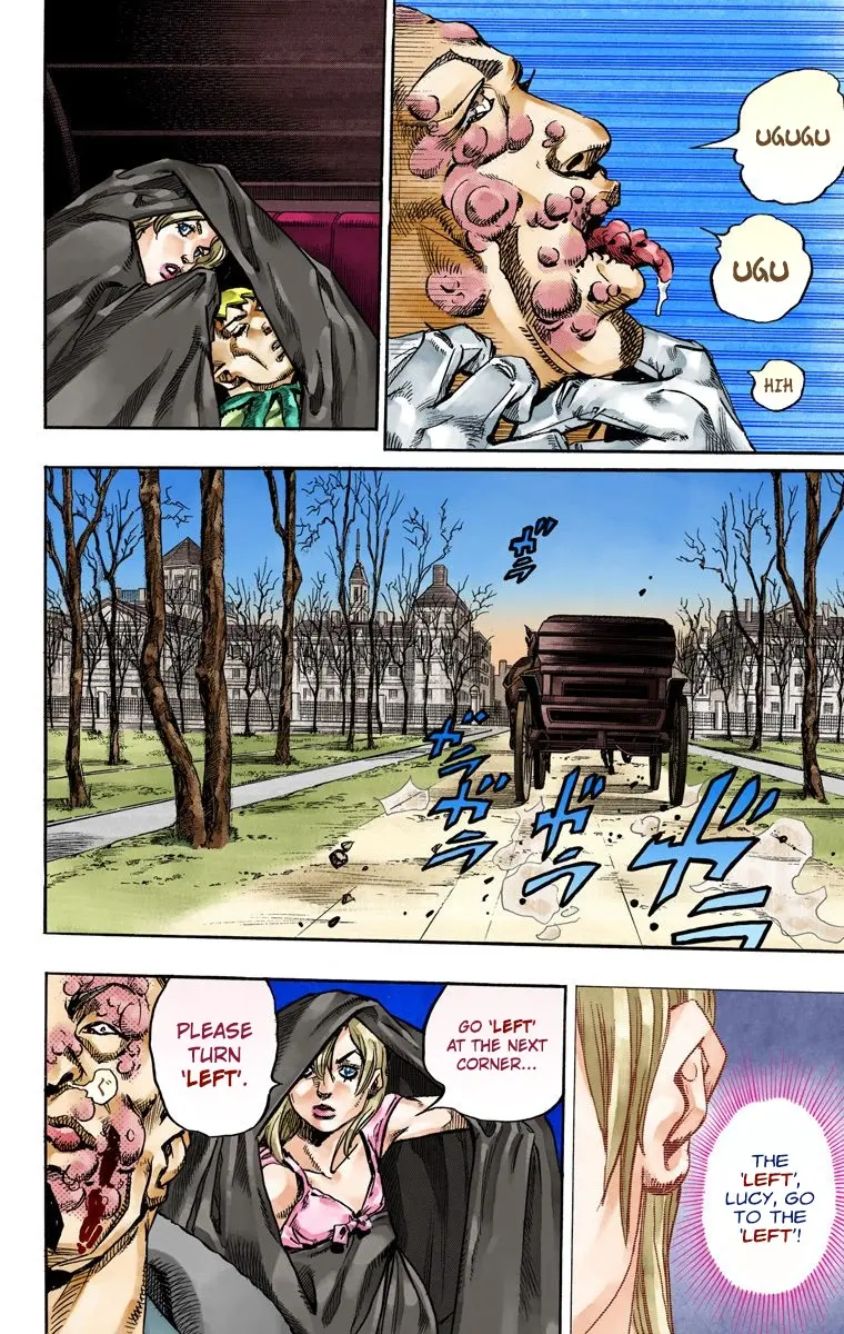 JoJo's Bizarre Adventure Steel Ball Run Colored Manga — Chapter 72 — Page 37