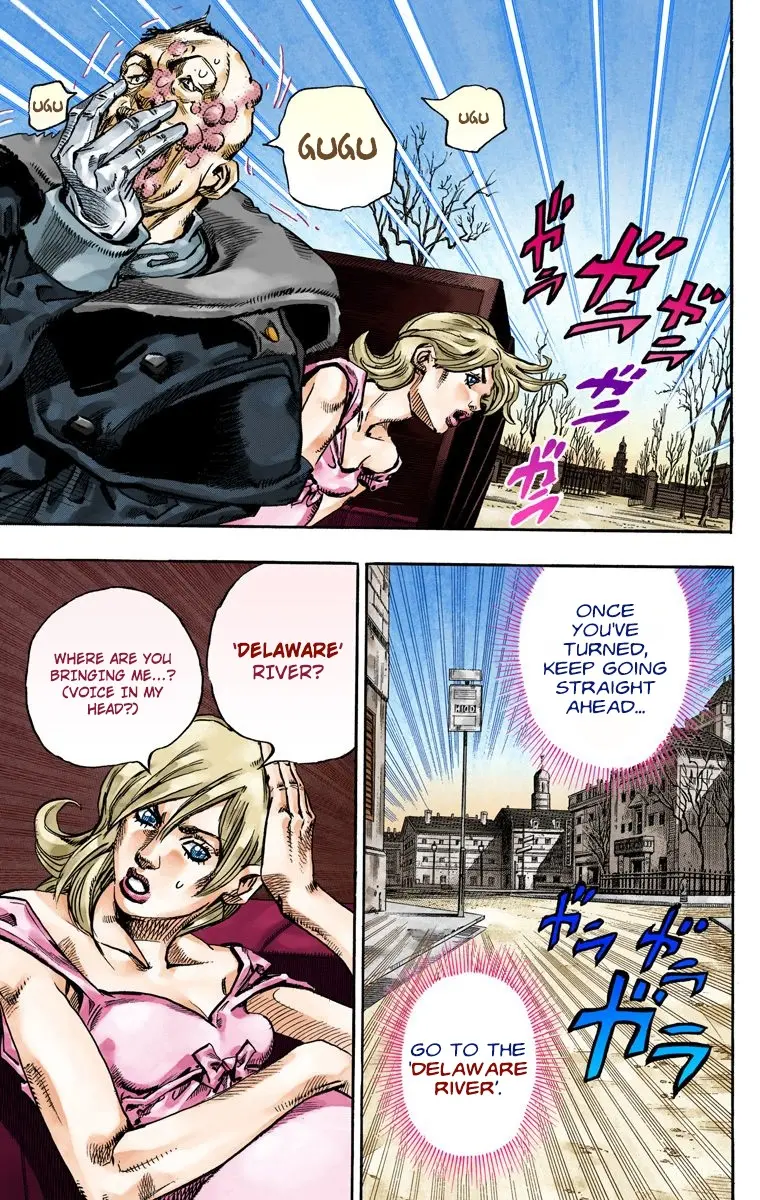 JoJo's Bizarre Adventure Steel Ball Run Colored Manga — Chapter 72 — Page 38