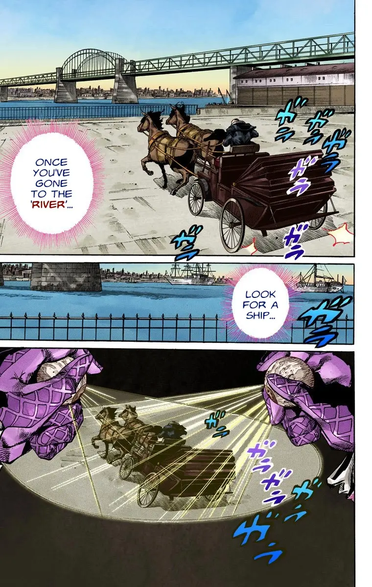 JoJo's Bizarre Adventure Steel Ball Run Colored Manga — Chapter 72 — Page 40