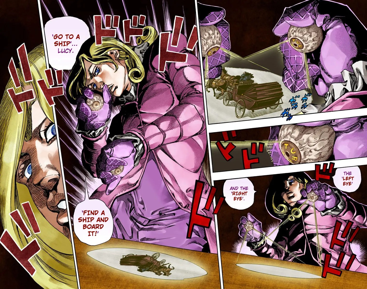 JoJo's Bizarre Adventure Steel Ball Run Colored Manga — Chapter 72 — Page 41
