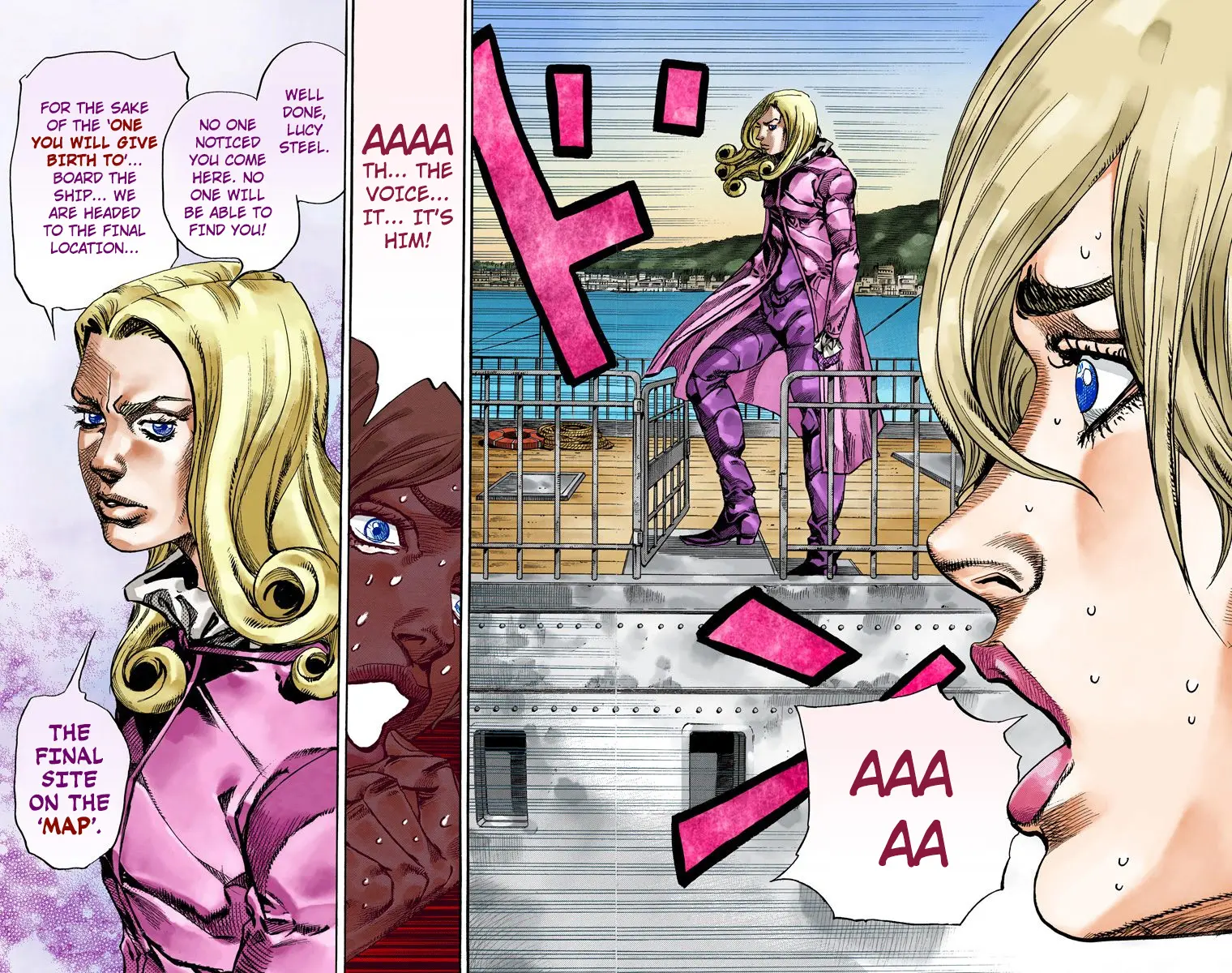 JoJo's Bizarre Adventure Steel Ball Run Colored Manga — Chapter 72 — Page 44
