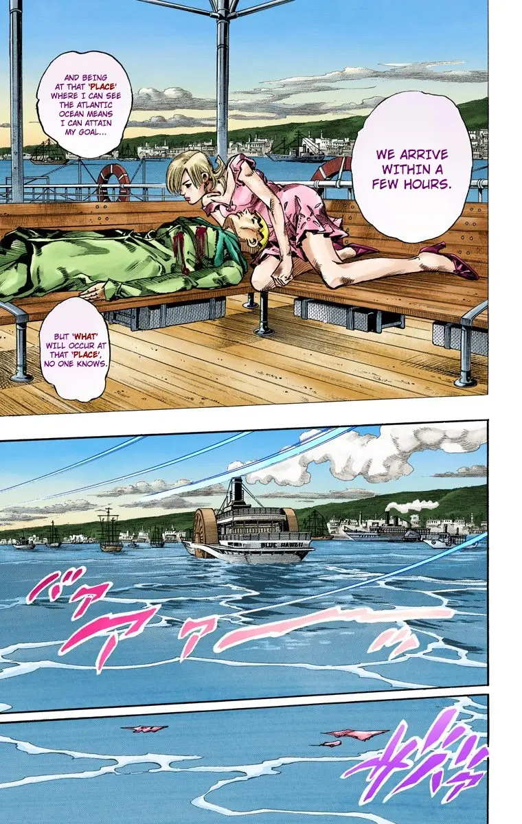 JoJo's Bizarre Adventure Steel Ball Run Colored Manga β Chapter 73 β Page 17