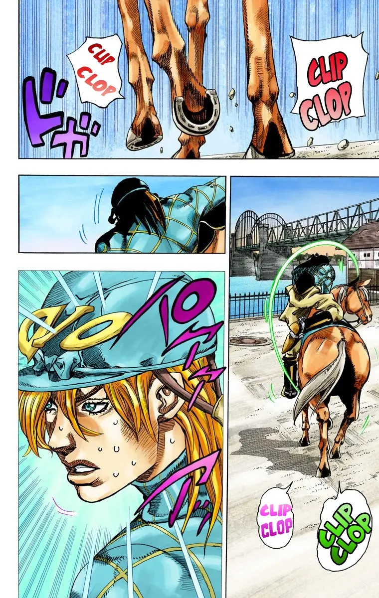 JoJo's Bizarre Adventure Steel Ball Run Colored Manga β Chapter 73 β Page 22