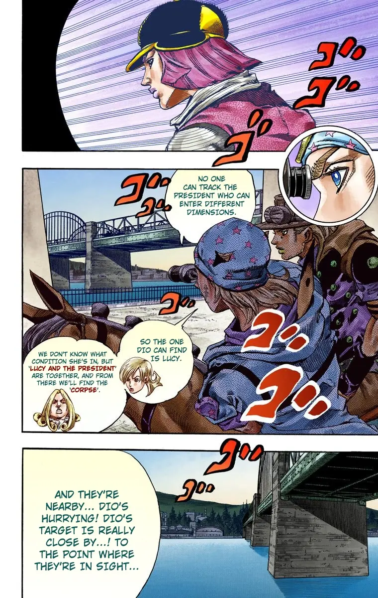 JoJo's Bizarre Adventure Steel Ball Run Colored Manga β Chapter 73 β Page 36