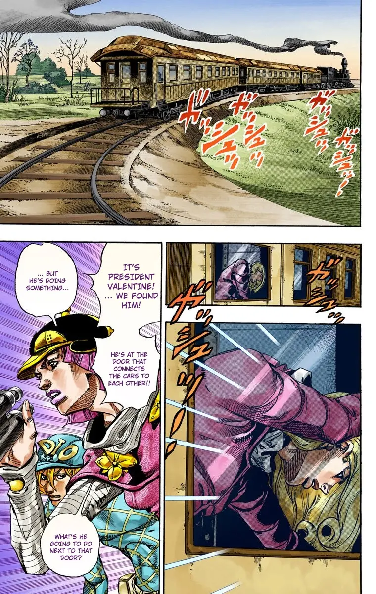 JoJo's Bizarre Adventure Steel Ball Run Colored Manga β Chapter 73 β Page 41