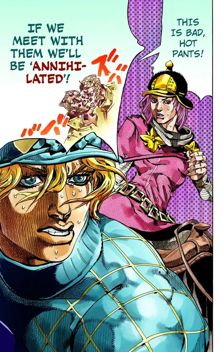 JoJo's Bizarre Adventure Steel Ball Run Colored Manga β Chapter 73 β Page 45