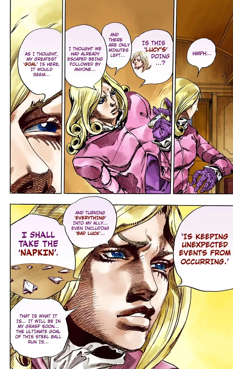 JoJo's Bizarre Adventure Steel Ball Run Colored Manga β Chapter 74 β Page 16
