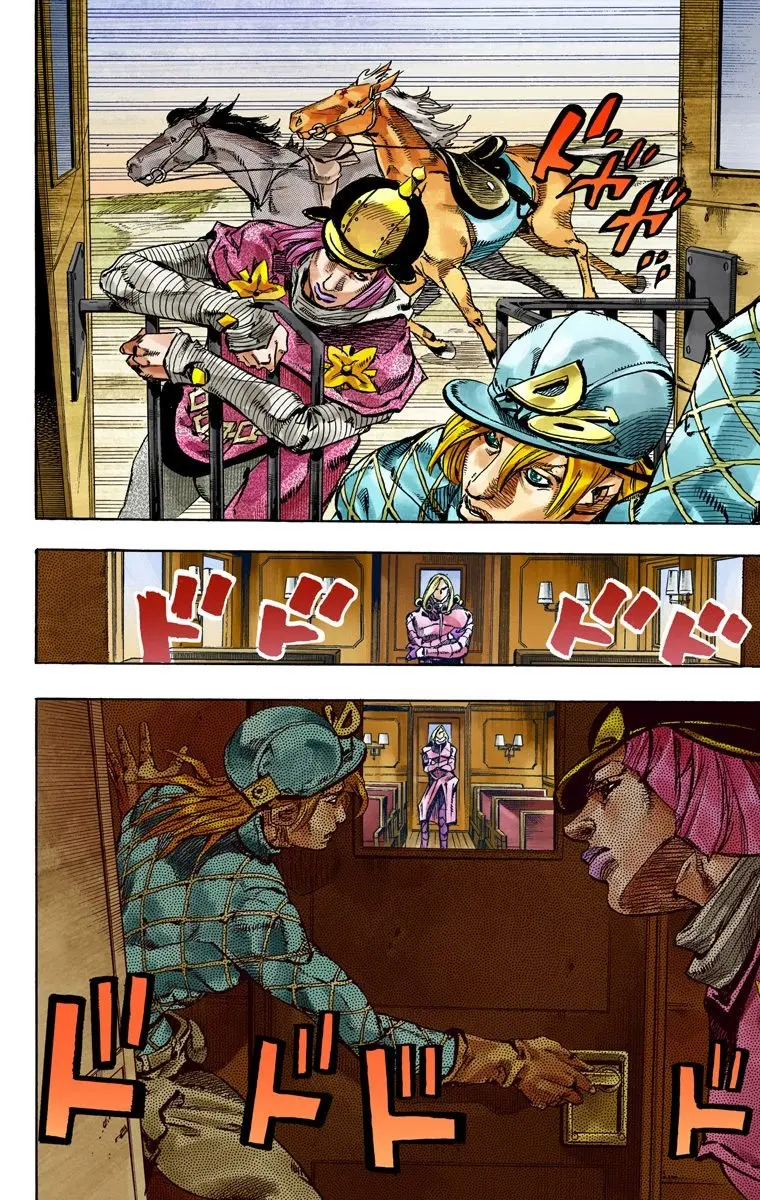 JoJo's Bizarre Adventure Steel Ball Run Colored Manga β Chapter 74 β Page 18
