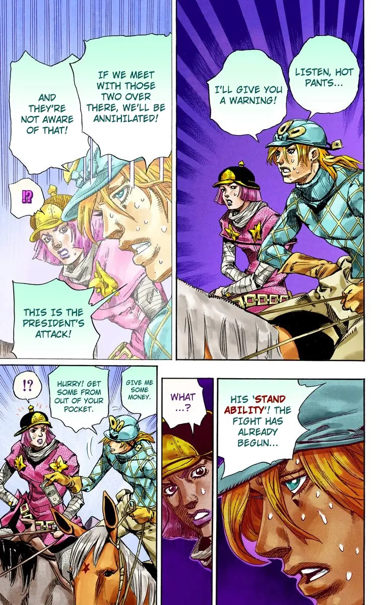 JoJo's Bizarre Adventure Steel Ball Run Colored Manga β Chapter 74 β Page 26