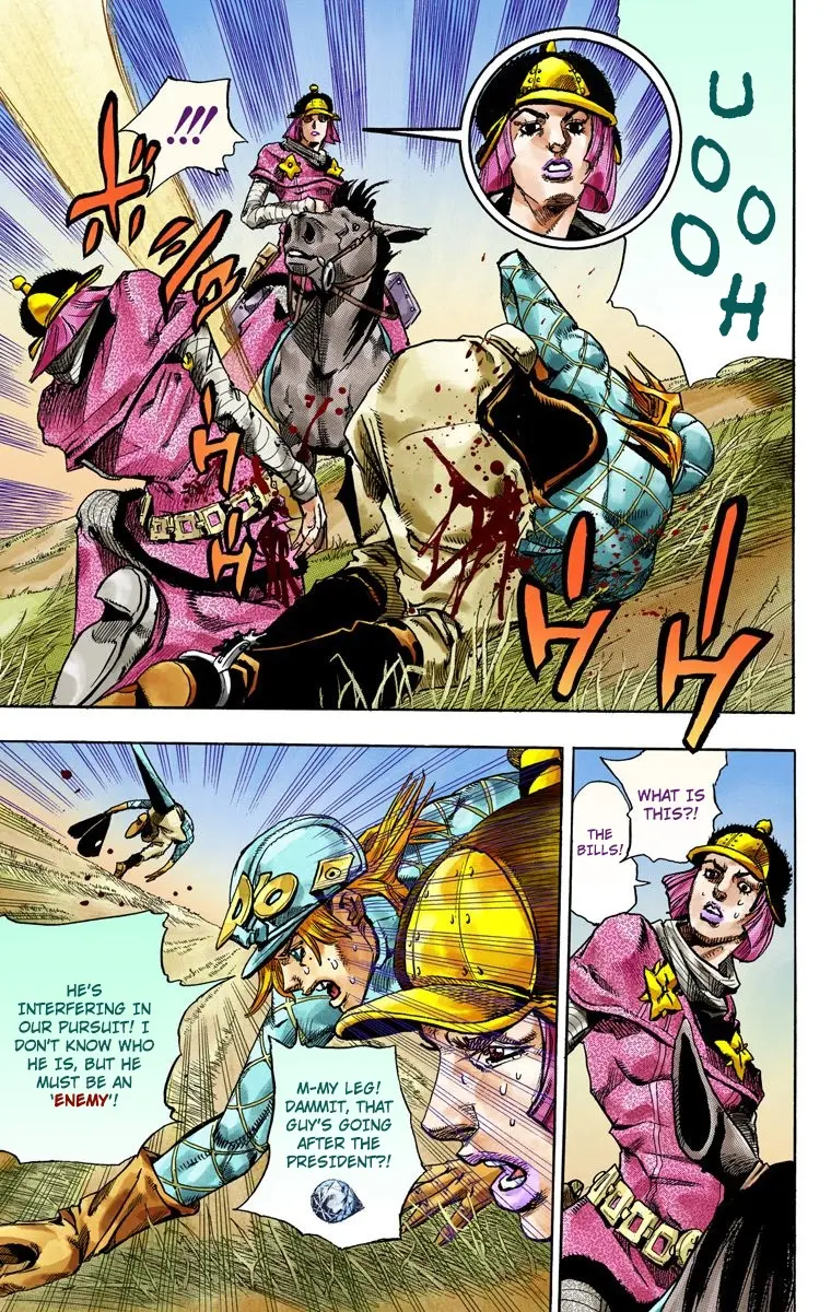 JoJo's Bizarre Adventure Steel Ball Run Colored Manga β Chapter 74 β Page 31
