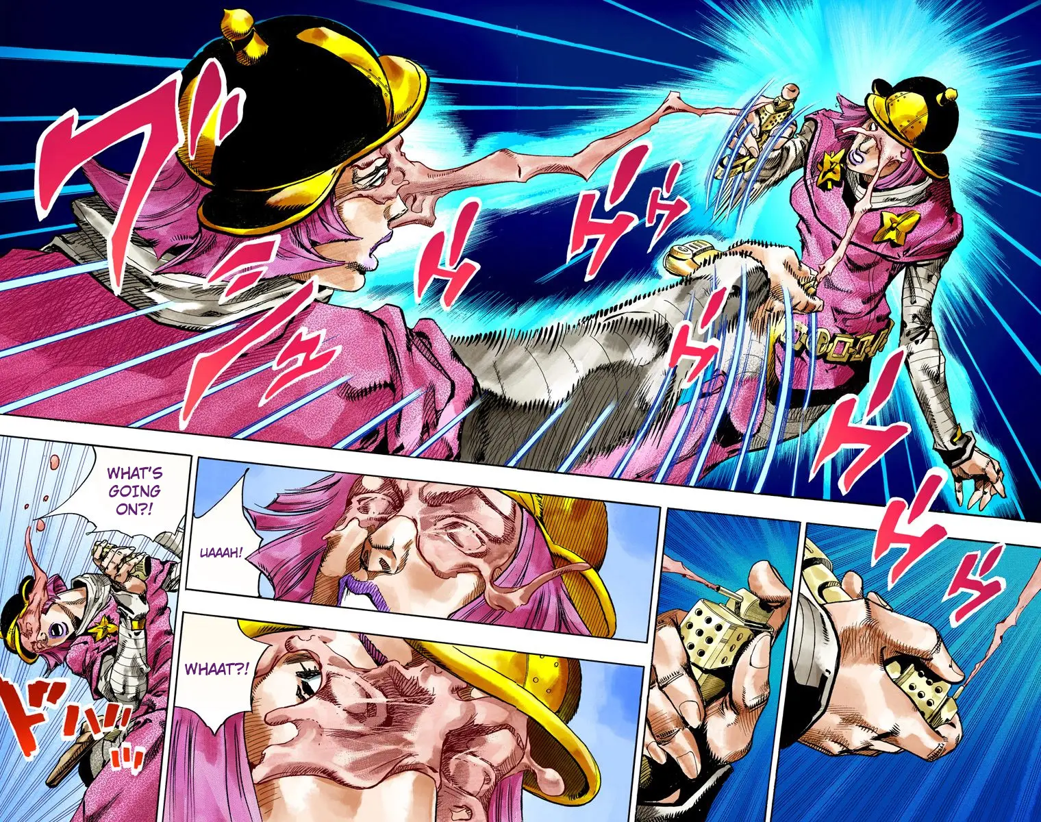 JoJo's Bizarre Adventure Steel Ball Run Colored Manga β Chapter 74 β Page 34
