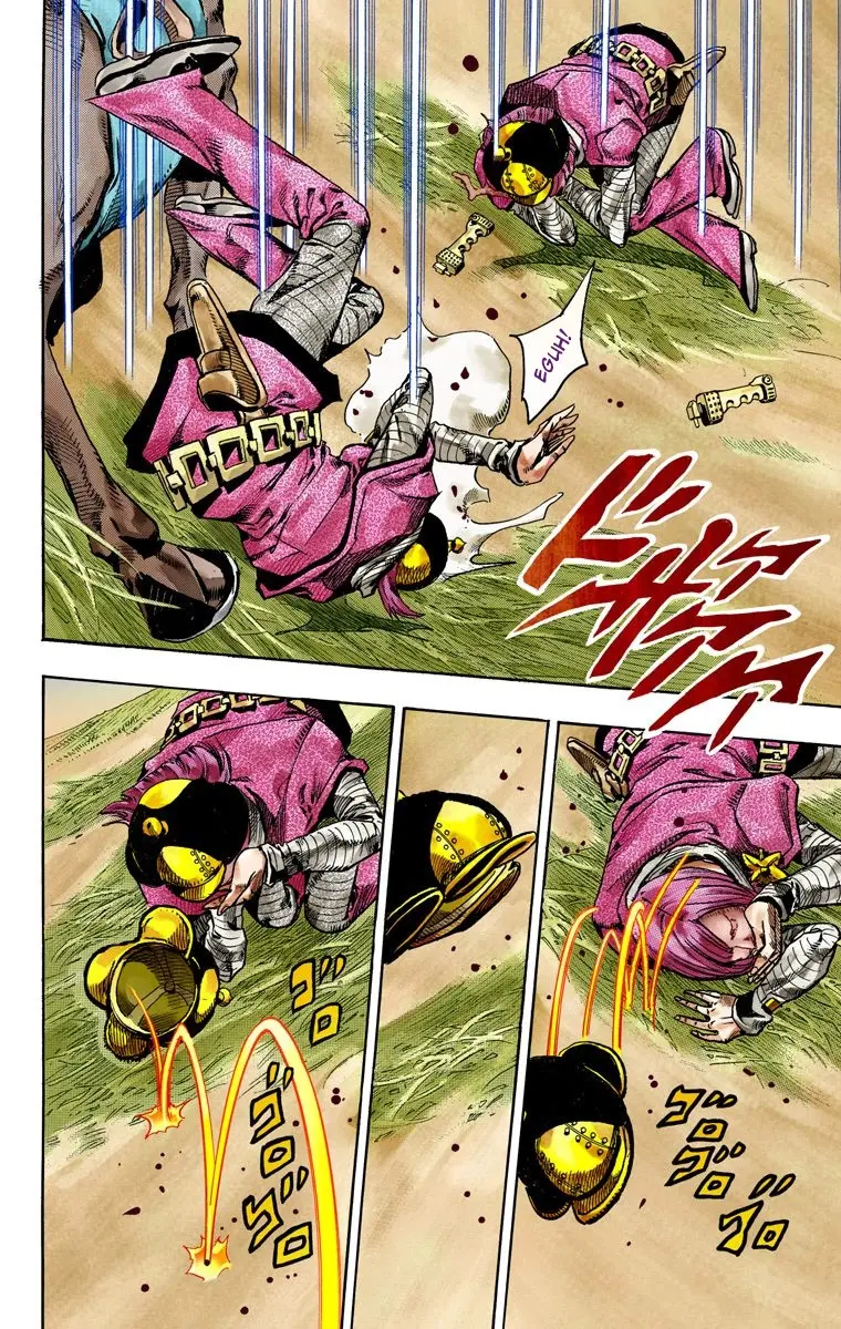 JoJo's Bizarre Adventure Steel Ball Run Colored Manga β Chapter 74 β Page 35