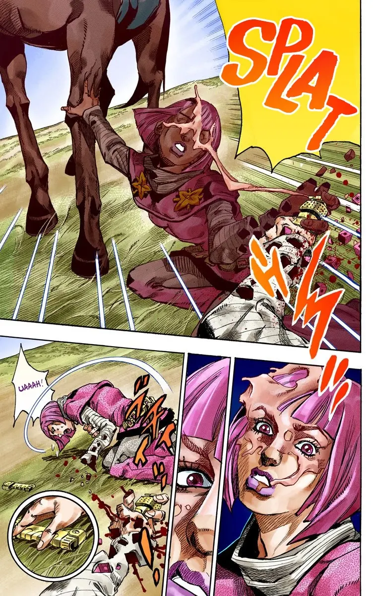 JoJo's Bizarre Adventure Steel Ball Run Colored Manga β Chapter 74 β Page 42