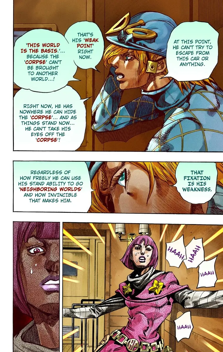 JoJo's Bizarre Adventure Steel Ball Run Colored Manga — Chapter 75 — Page 4