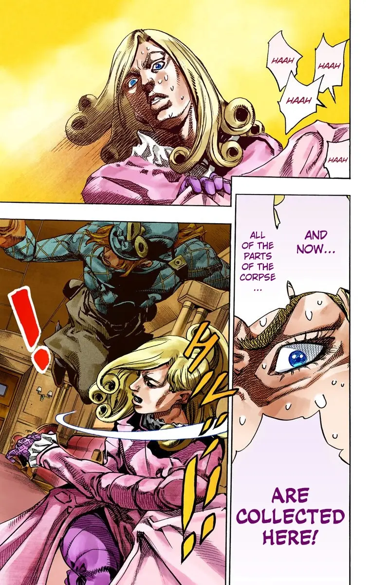 JoJo's Bizarre Adventure Steel Ball Run Colored Manga — Chapter 75 — Page 9