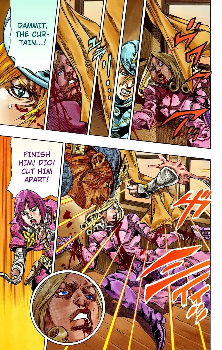 JoJo's Bizarre Adventure Steel Ball Run Colored Manga — Chapter 75 — Page 19