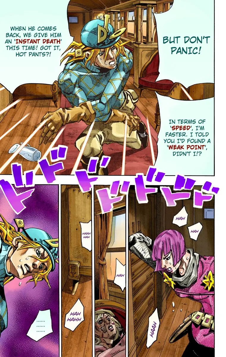 JoJo's Bizarre Adventure Steel Ball Run Colored Manga — Chapter 75 — Page 26
