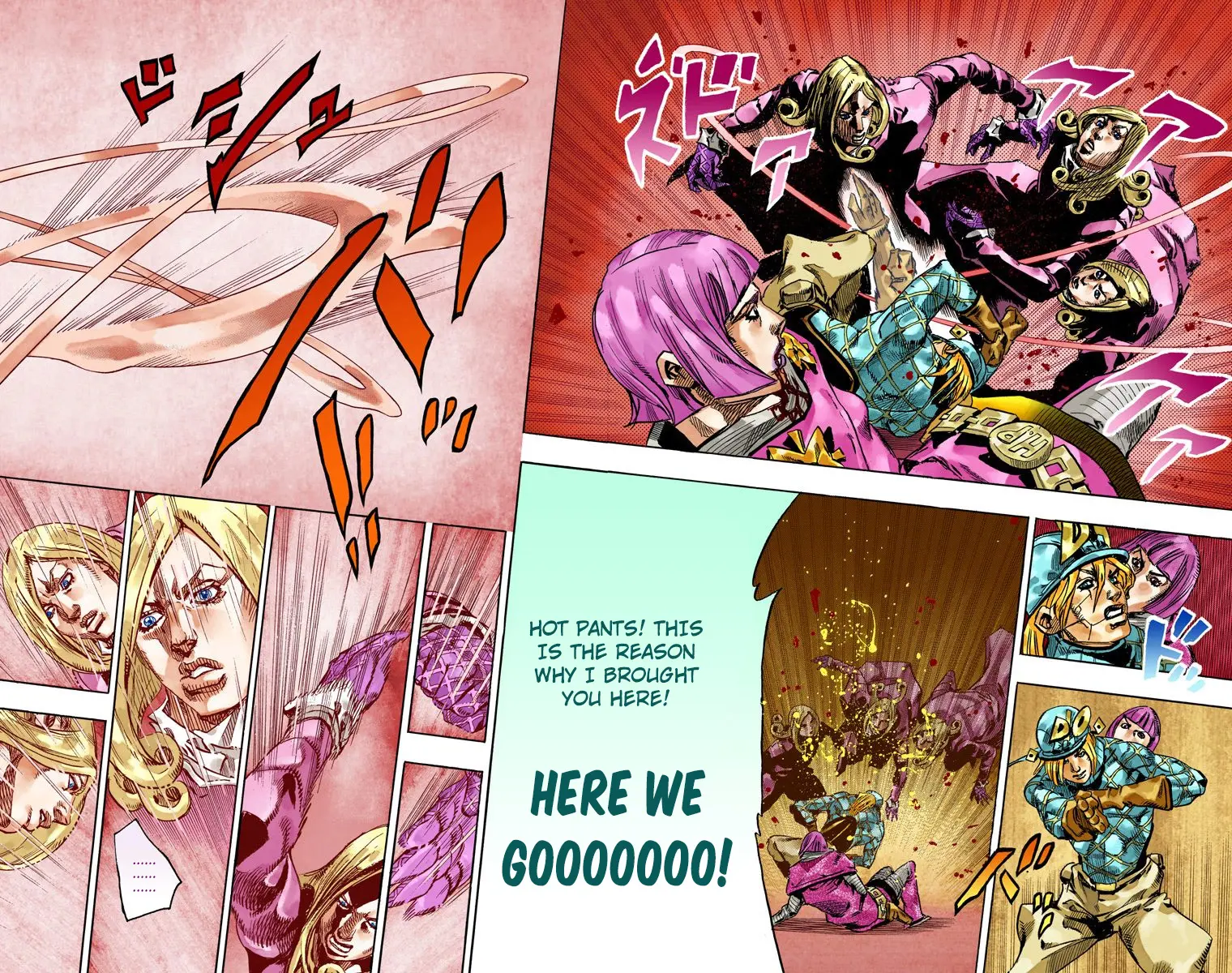 JoJo's Bizarre Adventure Steel Ball Run Colored Manga — Chapter 75 — Page 32
