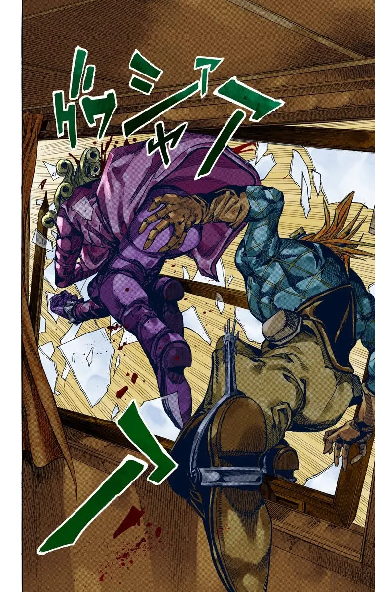 JoJo's Bizarre Adventure Steel Ball Run Colored Manga — Chapter 75 — Page 36