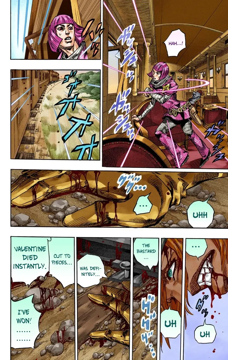 JoJo's Bizarre Adventure Steel Ball Run Colored Manga β Chapter 76 β Page 9