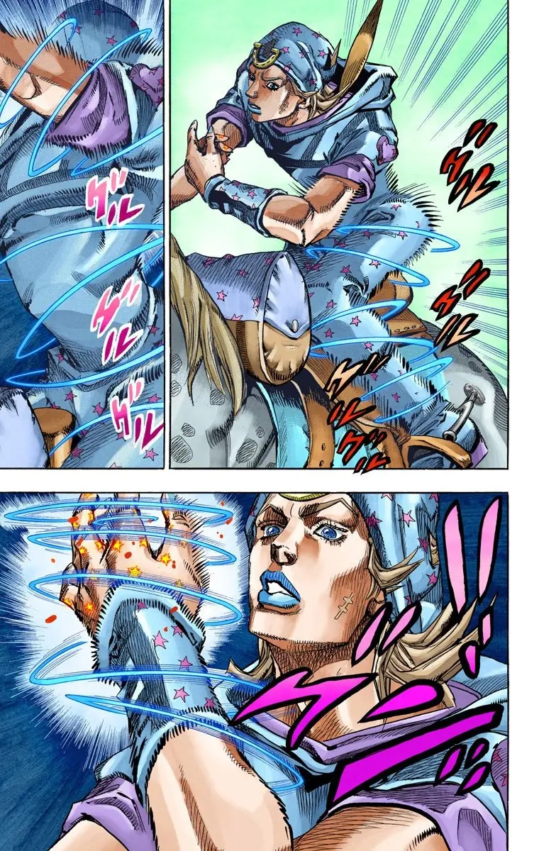 JoJo's Bizarre Adventure Steel Ball Run Colored Manga β Chapter 76 β Page 20