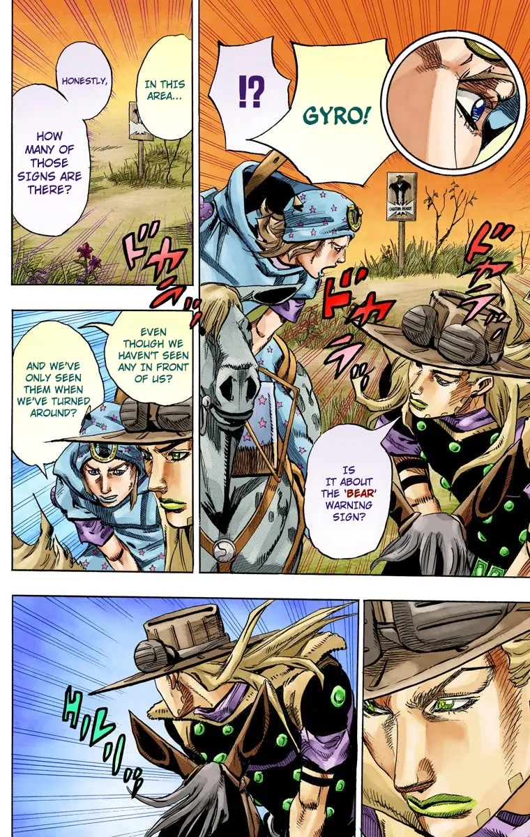 JoJo's Bizarre Adventure Steel Ball Run Colored Manga β Chapter 77 β Page 13