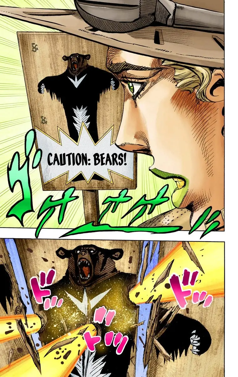 JoJo's Bizarre Adventure Steel Ball Run Colored Manga β Chapter 77 β Page 14