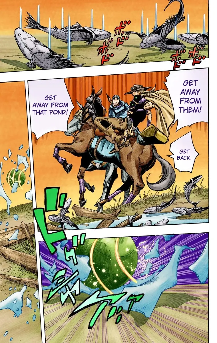 JoJo's Bizarre Adventure Steel Ball Run Colored Manga β Chapter 77 β Page 23