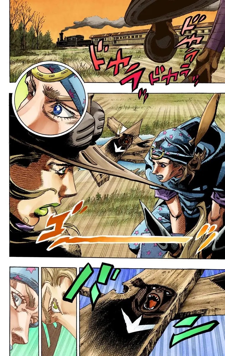 JoJo's Bizarre Adventure Steel Ball Run Colored Manga β Chapter 77 β Page 26
